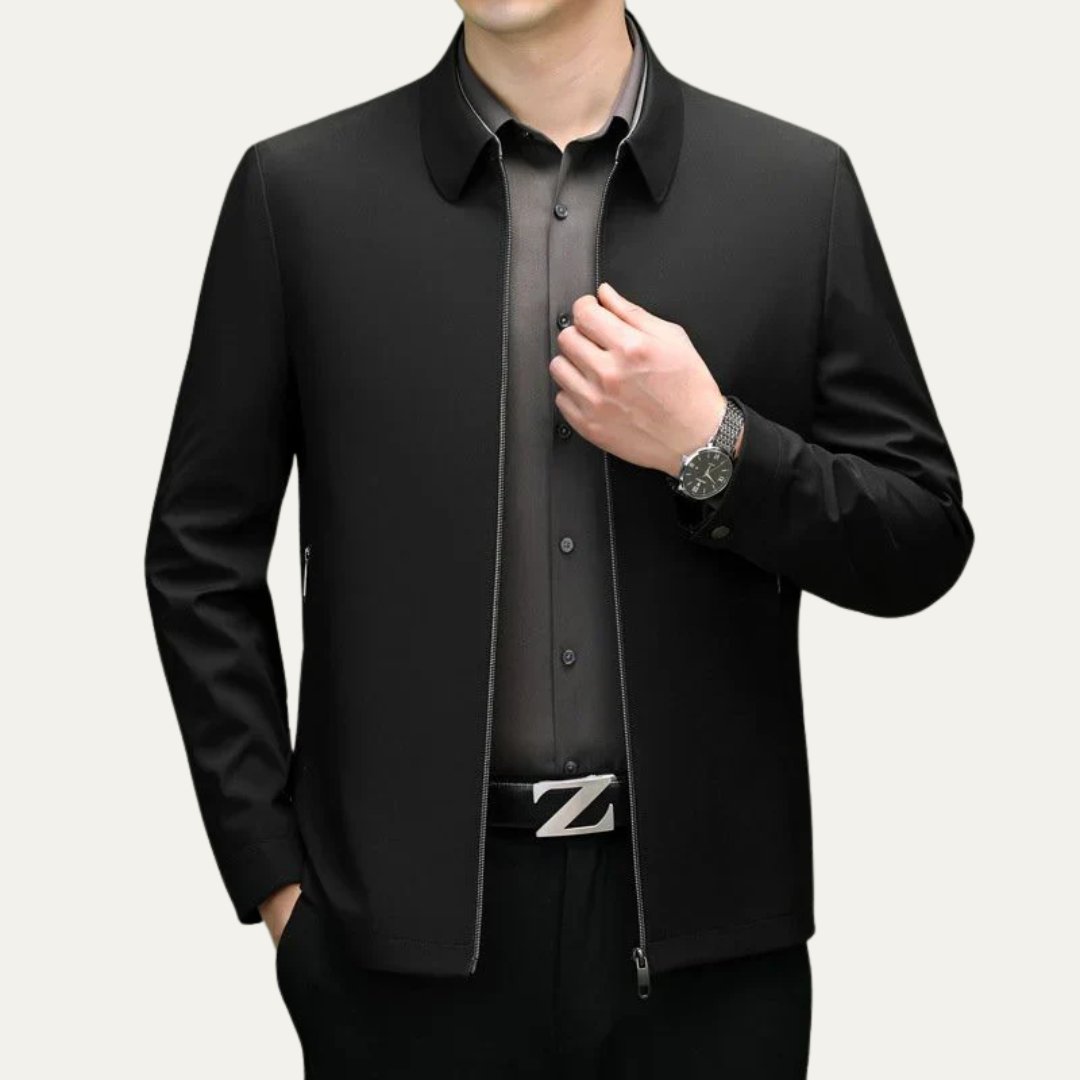 Classic Slim Fit Harrington Coat
