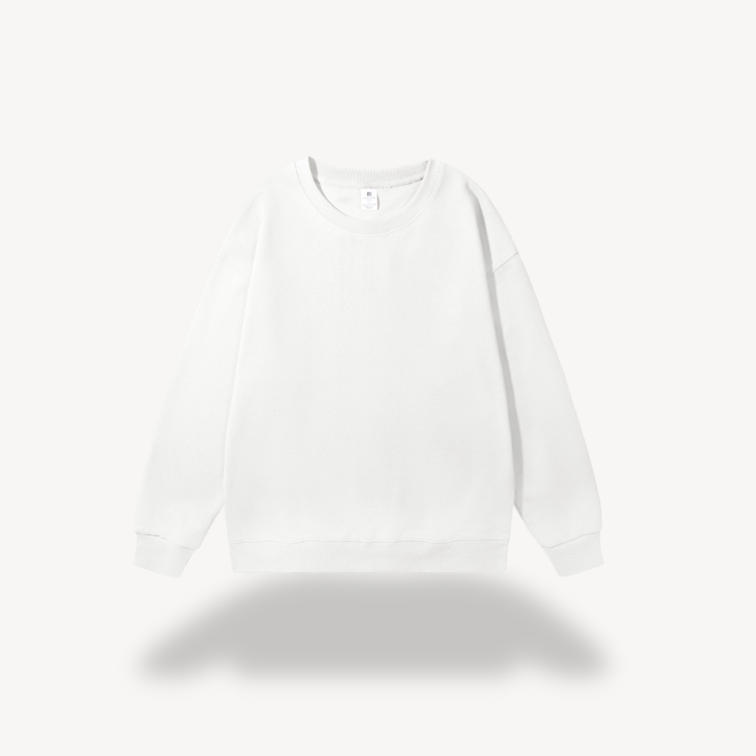 Soft Casual Fleece Pullover Sweatshirt