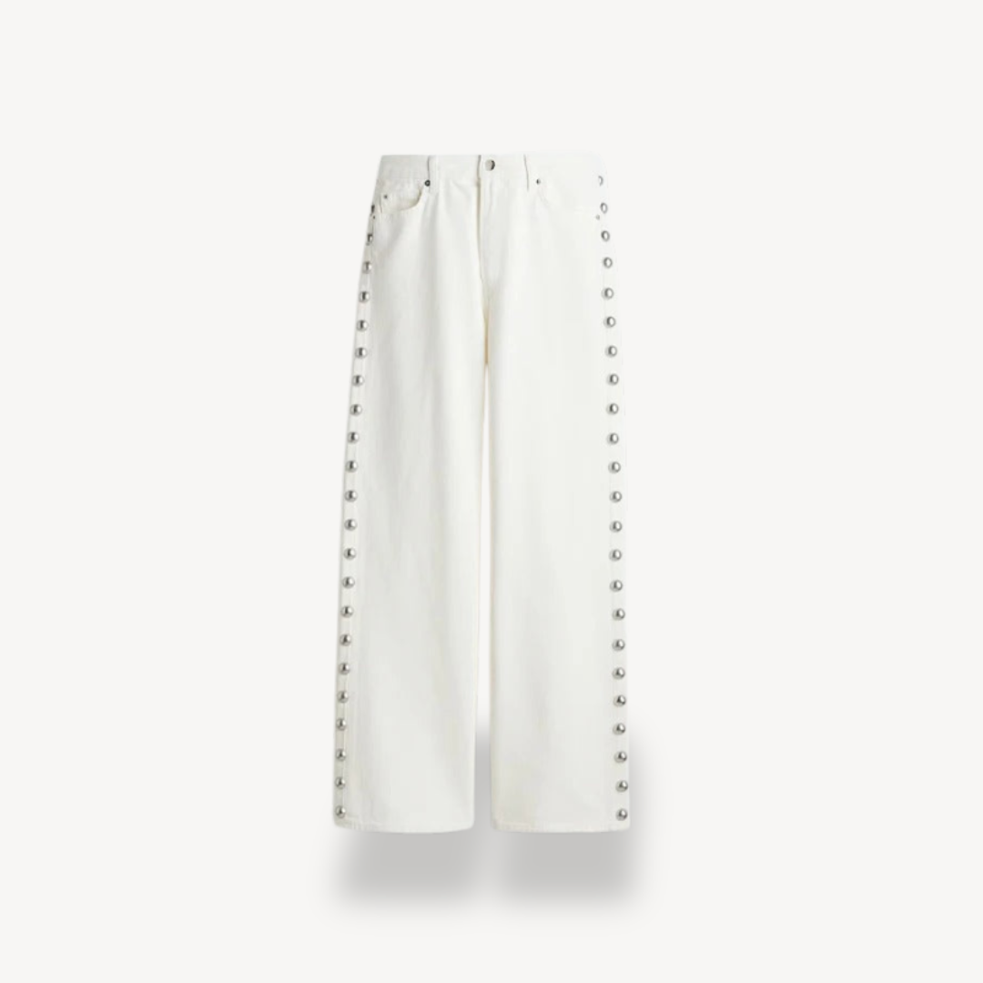Ladies' Embellished Flare Jeans