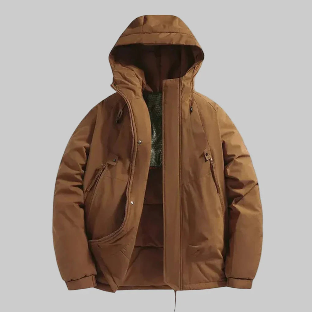 Warm Waterproof Hooded Coat
