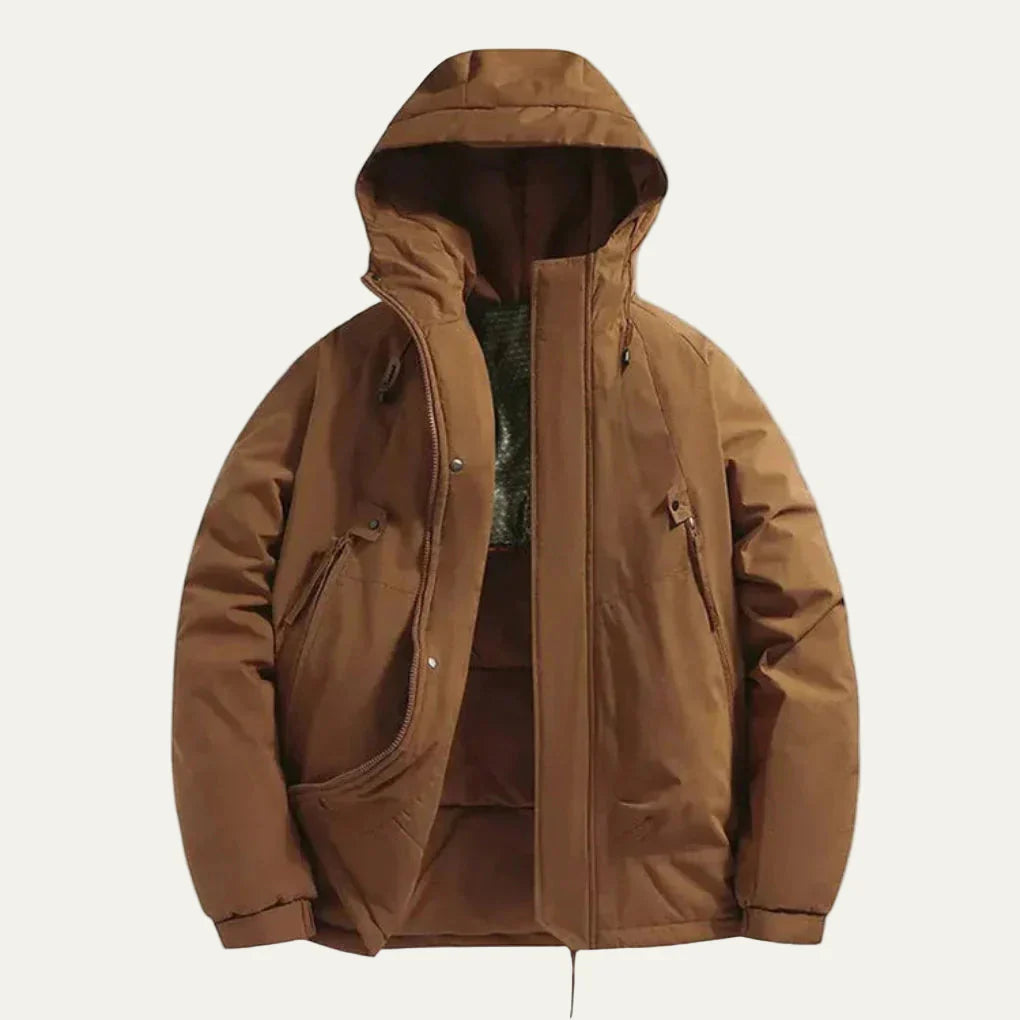 Insulated Waterproof Men's Winter Parka Coat