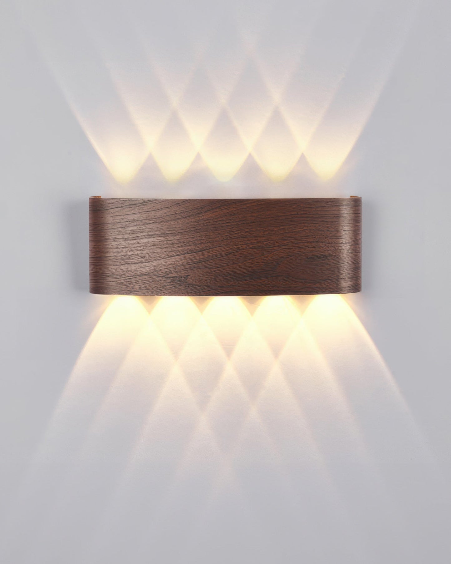 Outdoor Weatherproof Wooden LED Wall Lamp