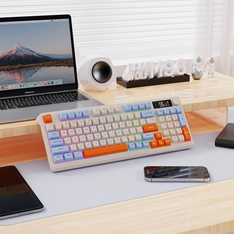 Silent Wireless Gaming Keyboard Controller