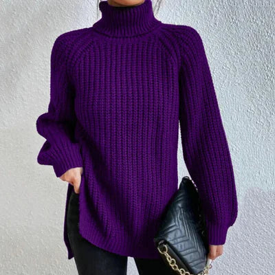 Ladies' Crew Neck Winter Sweater