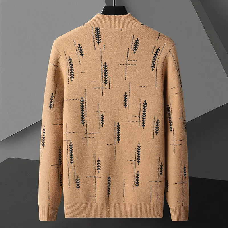 Men's Cozy Open Front Cardigan Sweater