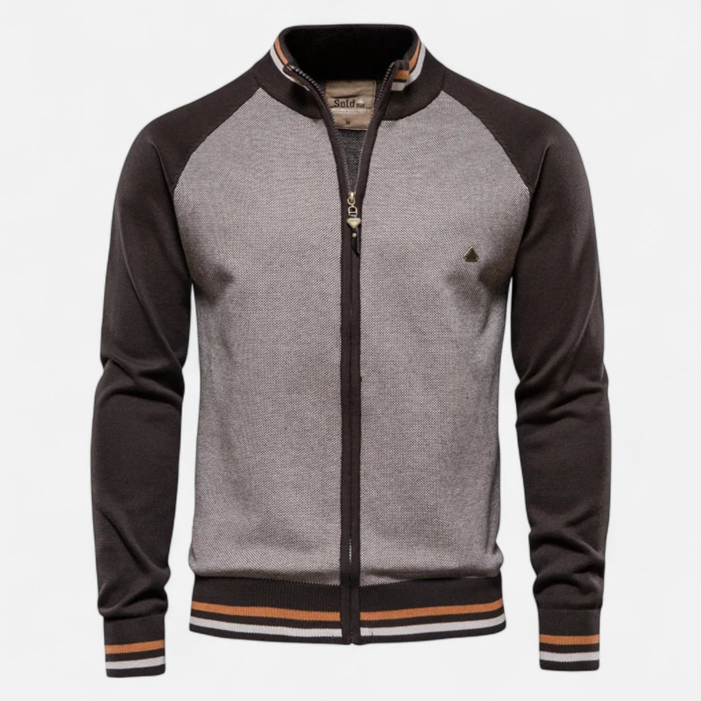 Timeless Two Tone Crew Neck Sweater