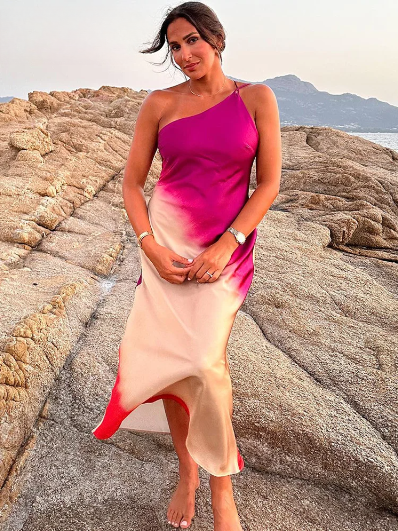 Women's Breathable Sleeveless Beach Maxi Dress