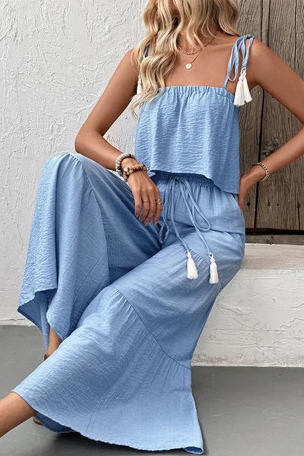 Stylish Simple 2 Piece Outfit Set