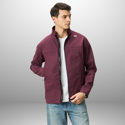 Men's Classic Bomber Jacket - Lightweight & Water Resistant - OutfitLondon