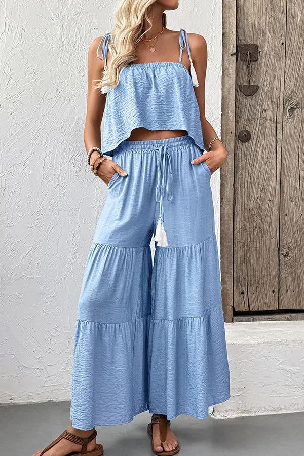 Stylish Simple 2 Piece Outfit Set