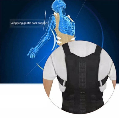 Magnetic Support for Upright Posture