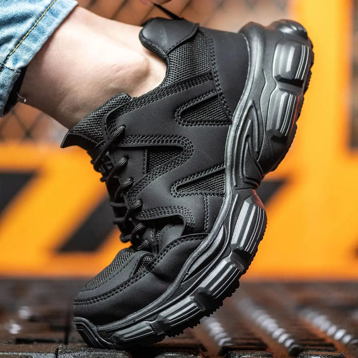 Steel Toe Cap Trainers | Women Safety Shoes | Non-Slip Puncture Proof Work Boots