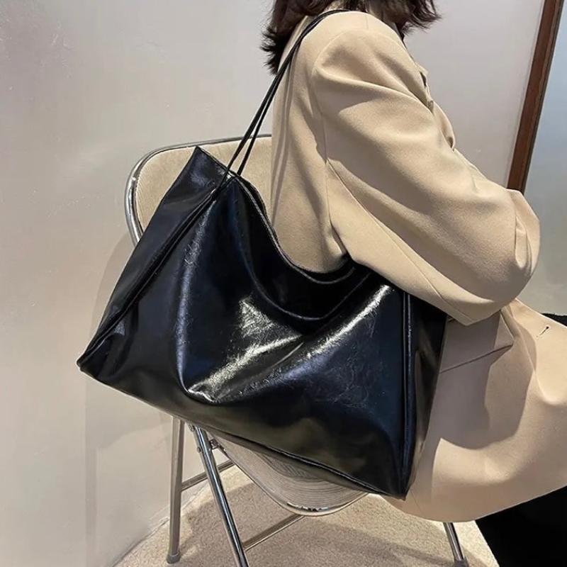 Big Spacious Shopping Tote Bag - OutfitLondon