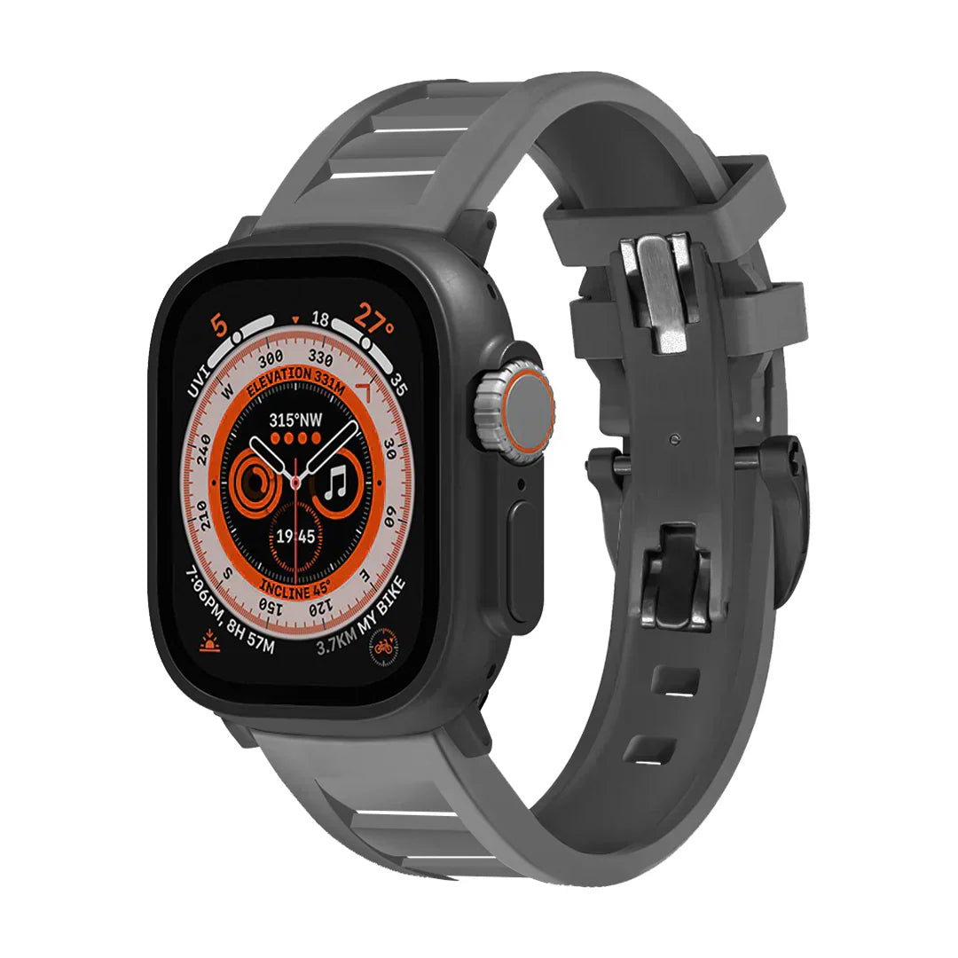 Vibrant Floral Buckle Apple Watch Band