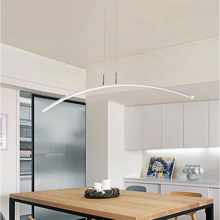 Bright Contemporary LED Hanging Light Fixture
