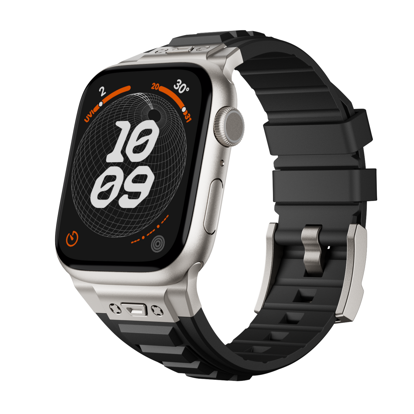 Flexible Athletic Rubber Apple Watch Strap - OutfitLondon