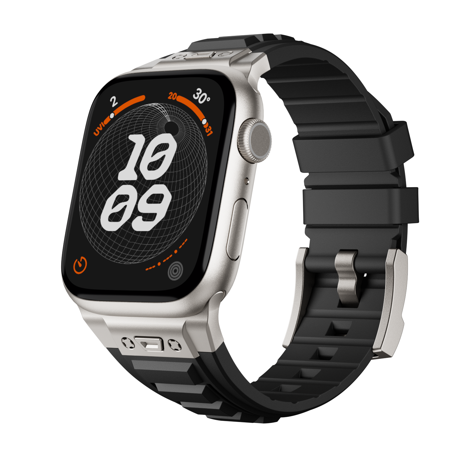 Flexible Athletic Rubber Apple Watch Strap - OutfitLondon