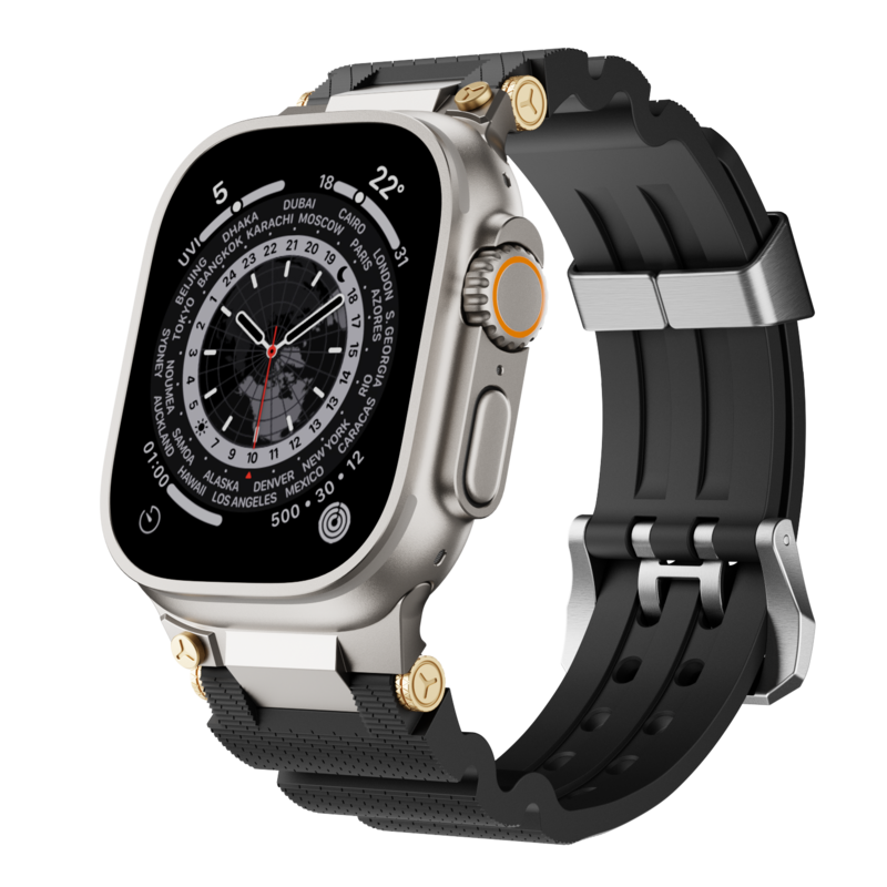 Flexible Rubber Strap For Apple Watch