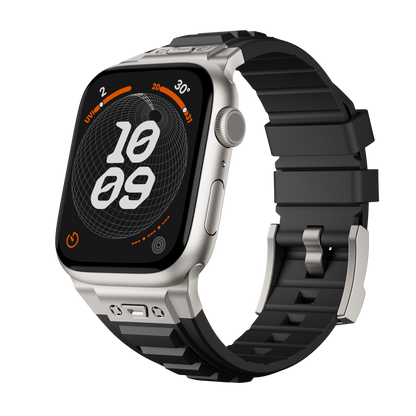 Flexible Athletic Rubber Apple Watch Strap
