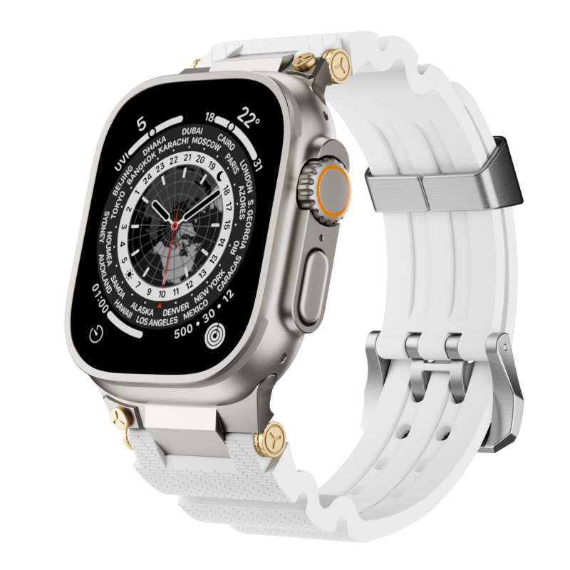 Flexible Rubber Strap For Apple Watch