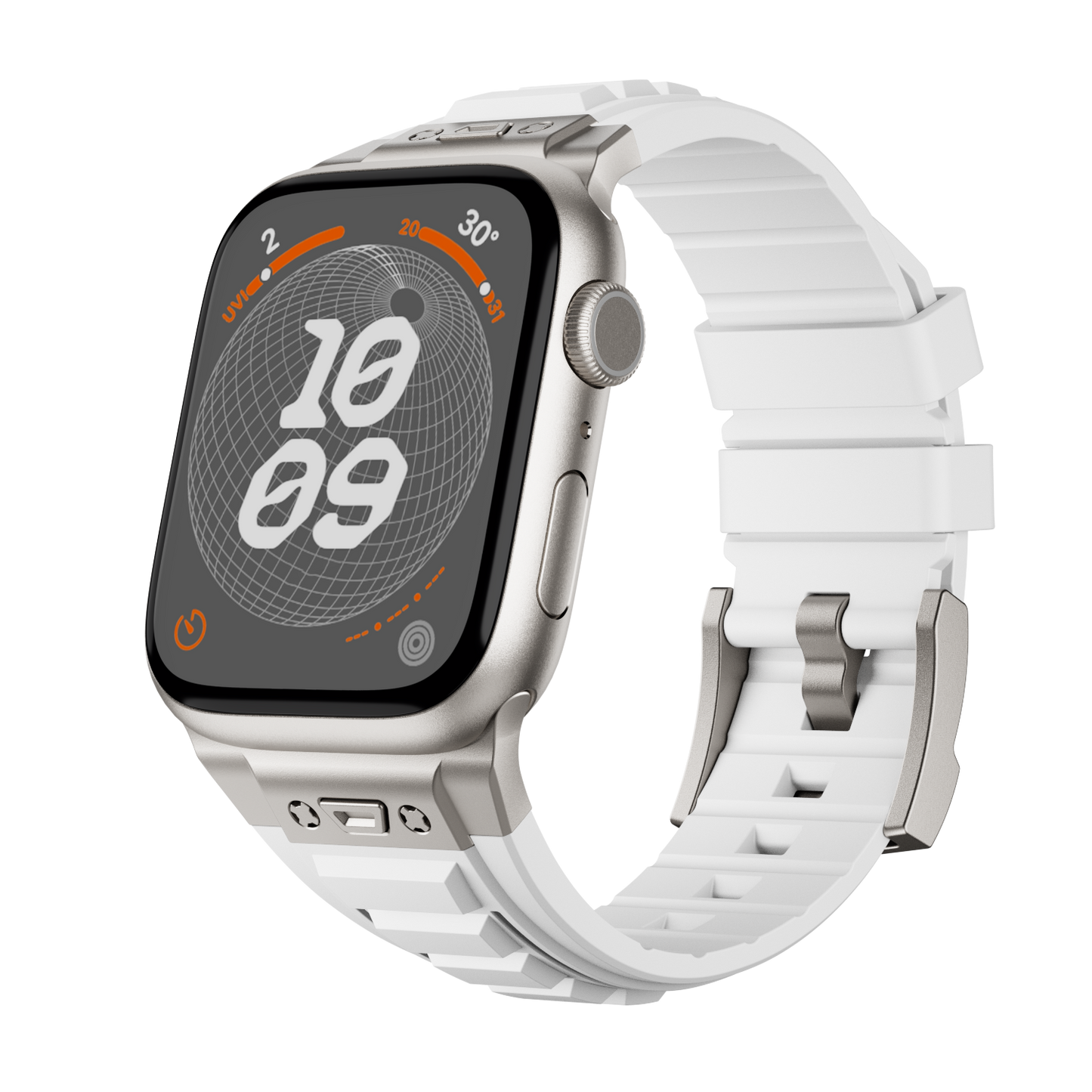 Flexible Athletic Rubber Apple Watch Strap