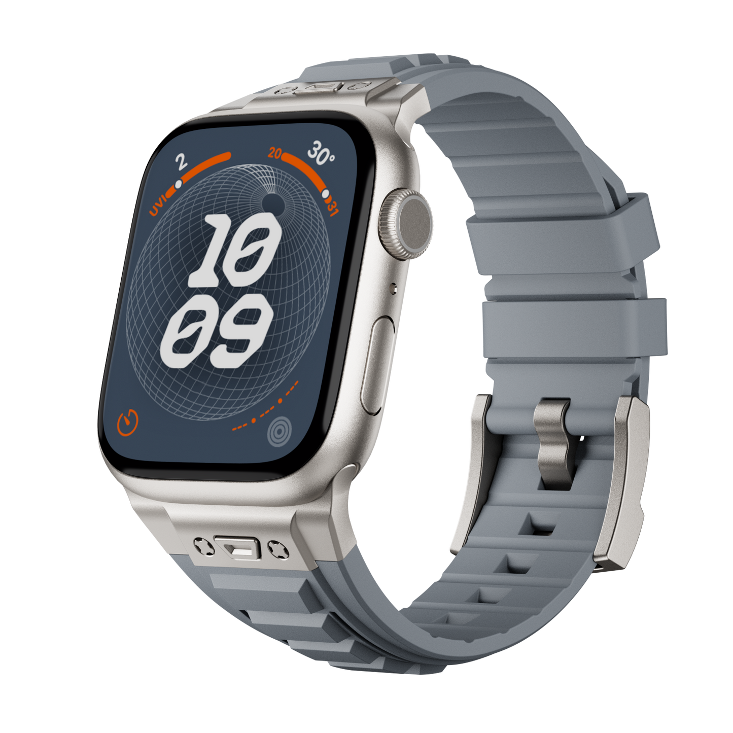 Flexible Athletic Rubber Apple Watch Strap