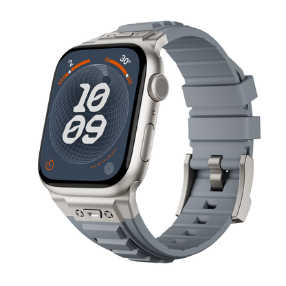 Flexible Athletic Rubber Apple Watch Strap