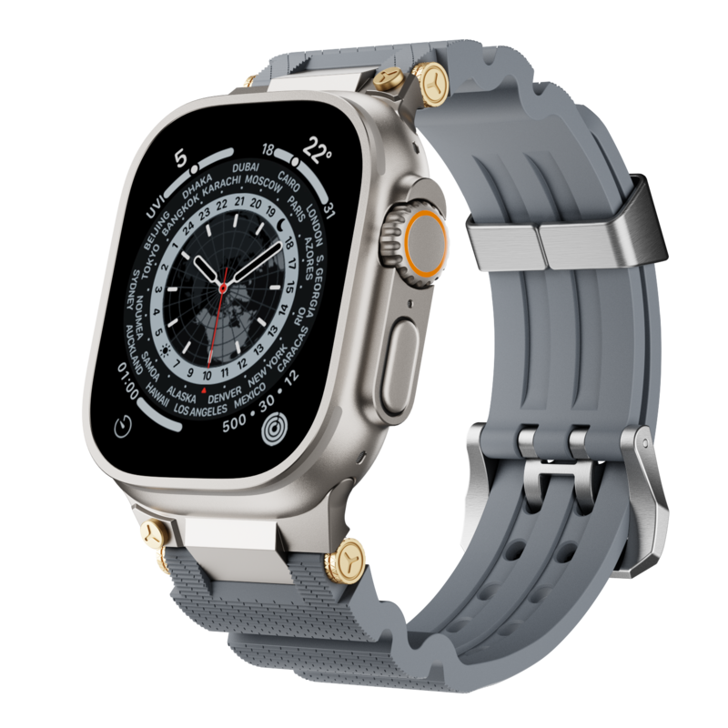 Flexible Rubber Strap For Apple Watch