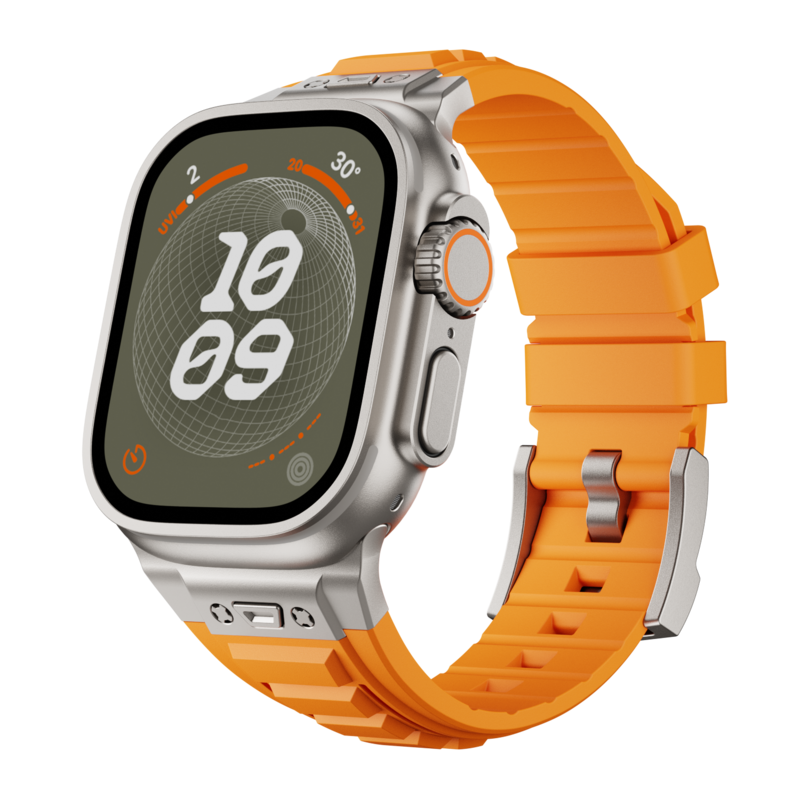 Soft Rubber Apple Watch Strap Band