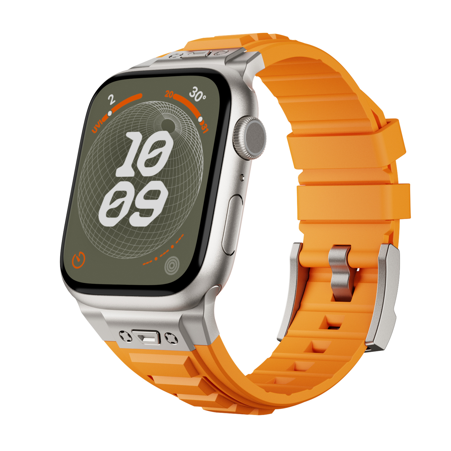 Flexible Athletic Rubber Apple Watch Strap