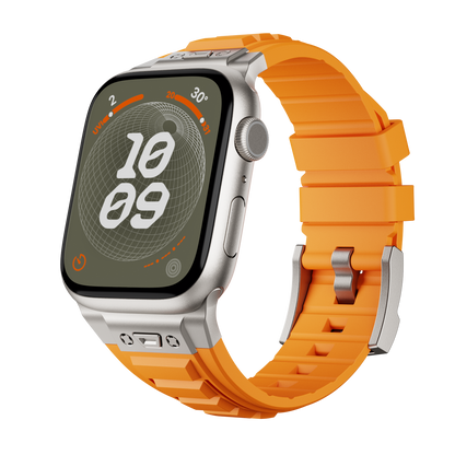 Flexible Athletic Rubber Apple Watch Strap