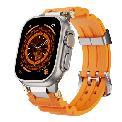 Flexible Rubber Strap For Apple Watch