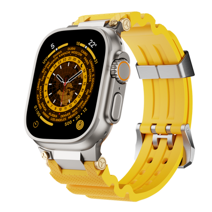 Flexible Rubber Strap For Apple Watch
