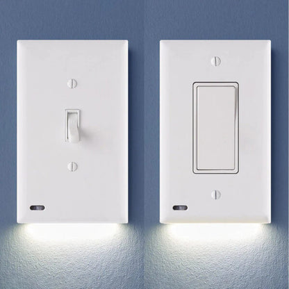 4-Pack: LED Night Light Outlet Cover – Assorted Styles
