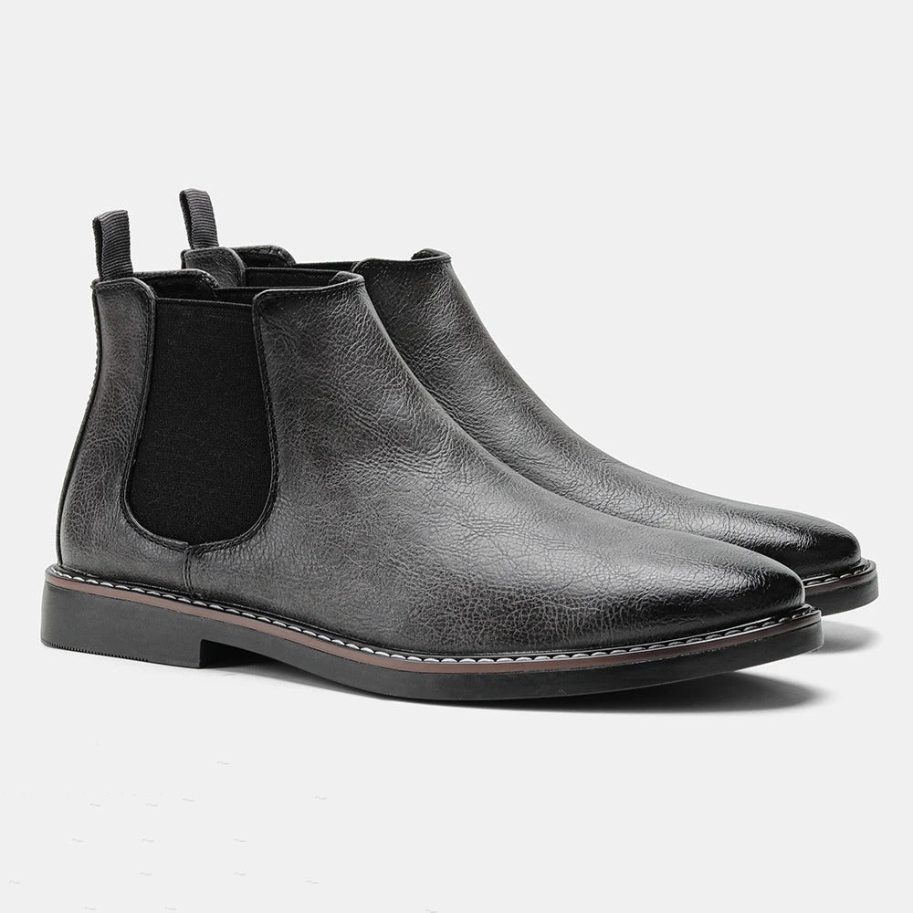 Men's Waterproof Elastic Ankle Boots