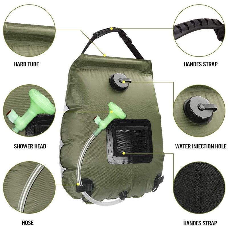 Camping Shower Bag