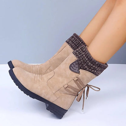Warm Insulated Rain Boots for Women