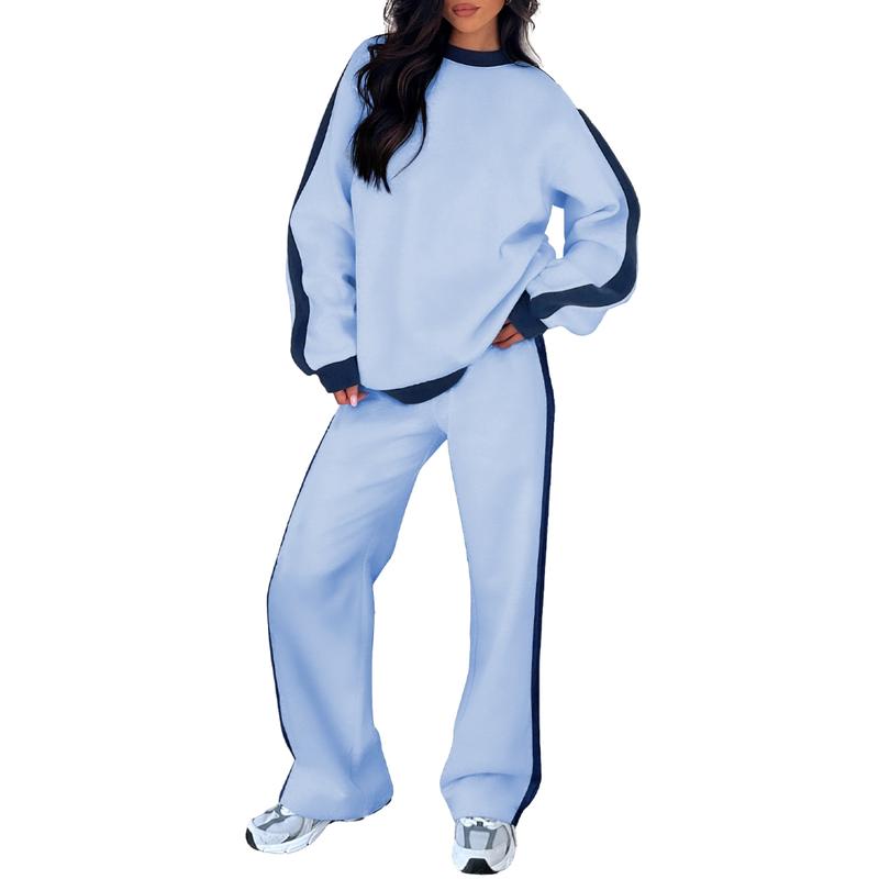 Soft Cozy Loungewear Set Sweatshirt and Jogger Pants