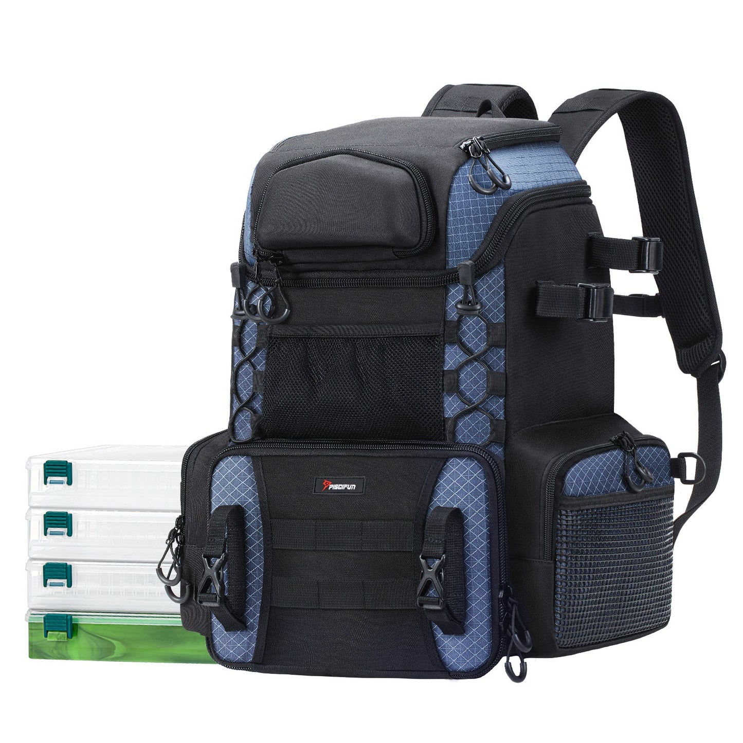Large Fishing Tackle Bag With Multiple Compartments - OutfitLondon