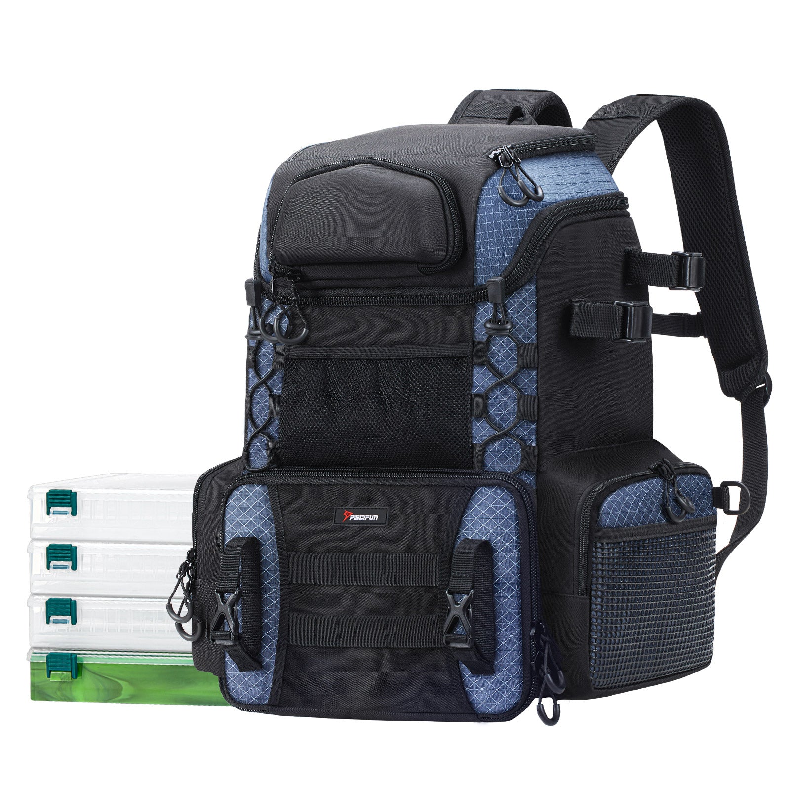 Large Fishing Tackle Bag With Multiple Compartments - OutfitLondon