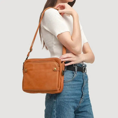 Authentic Leather Cross Body Purse