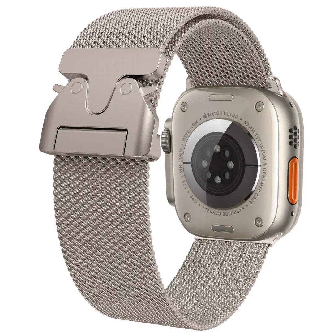 Fashionable Braided Metal Band for Apple Watch