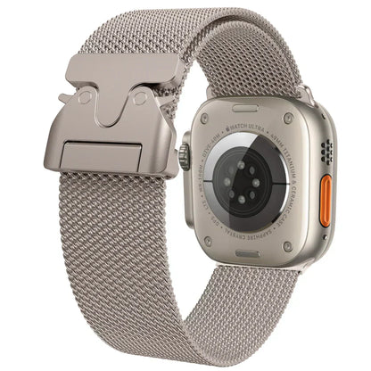 Fashionable Braided Metal Band for Apple Watch