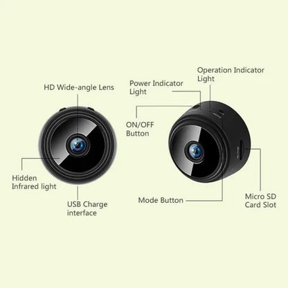1080P HD Mini Wireless Mini Camera Camcorder WIFI Outdoor Home Security DVR