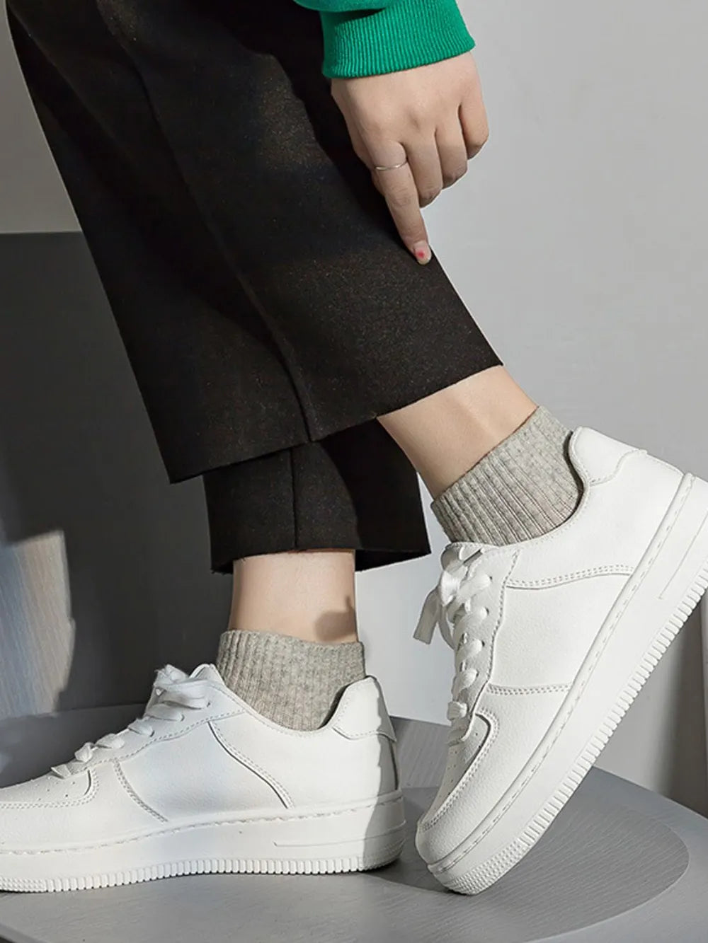 Women's Classic Low Heel Round Toe Boots - OutfitLondon