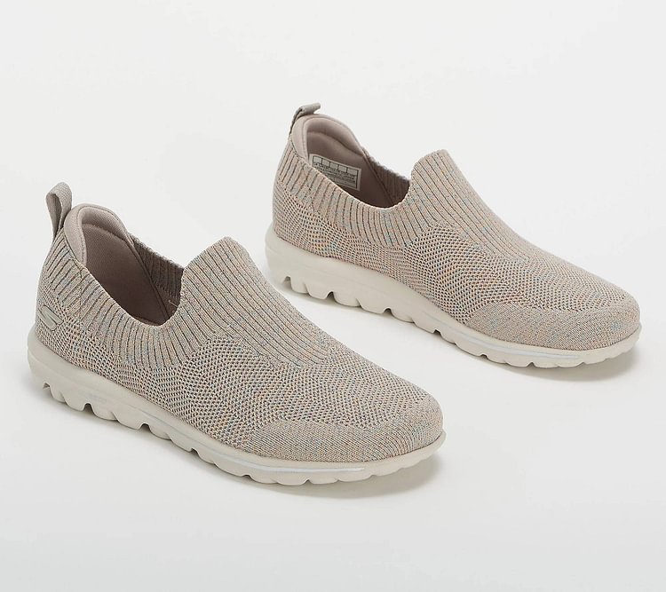 Sparkle Breathable Slip-on Orthopedic Diabetic Walking Shoes