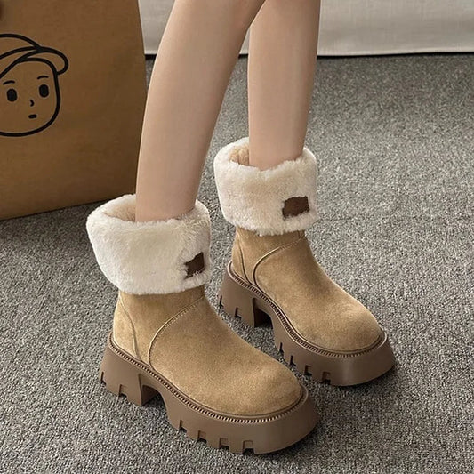 Warm Waterproof Insulated Winter Boots for Women - OutfitLondon