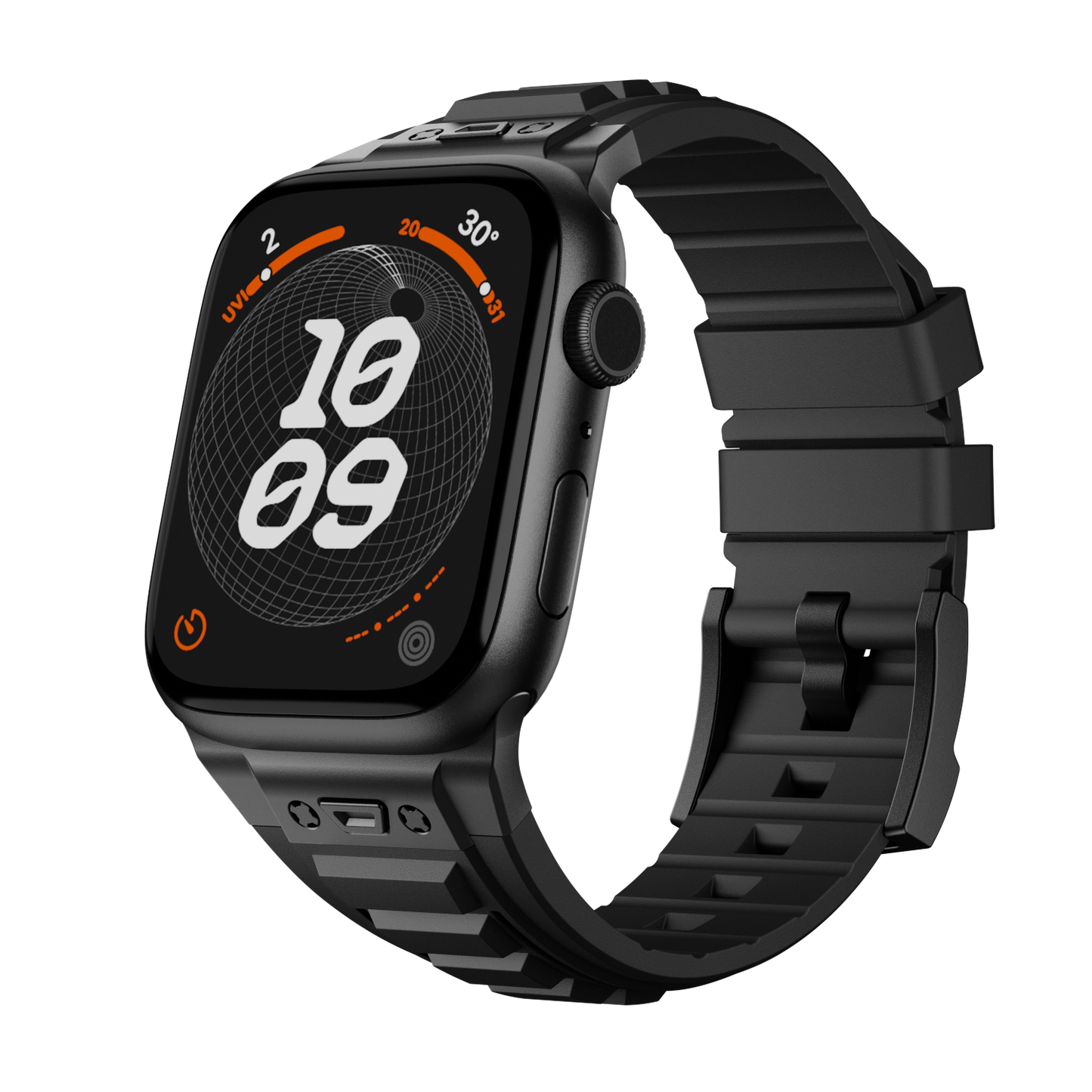 Flexible Athletic Rubber Apple Watch Strap