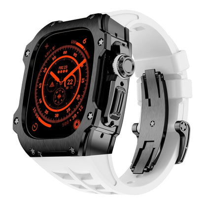 Durable Black Metal Cover for Apple Watch Ultra