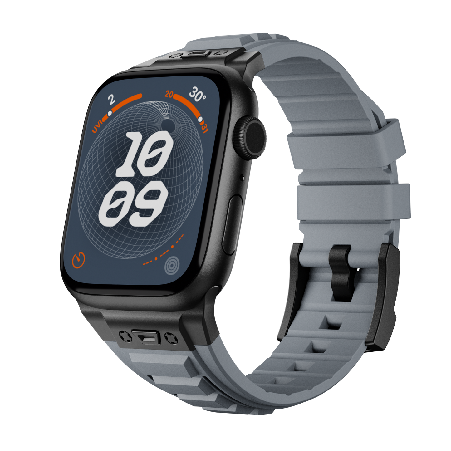Flexible Athletic Rubber Apple Watch Strap